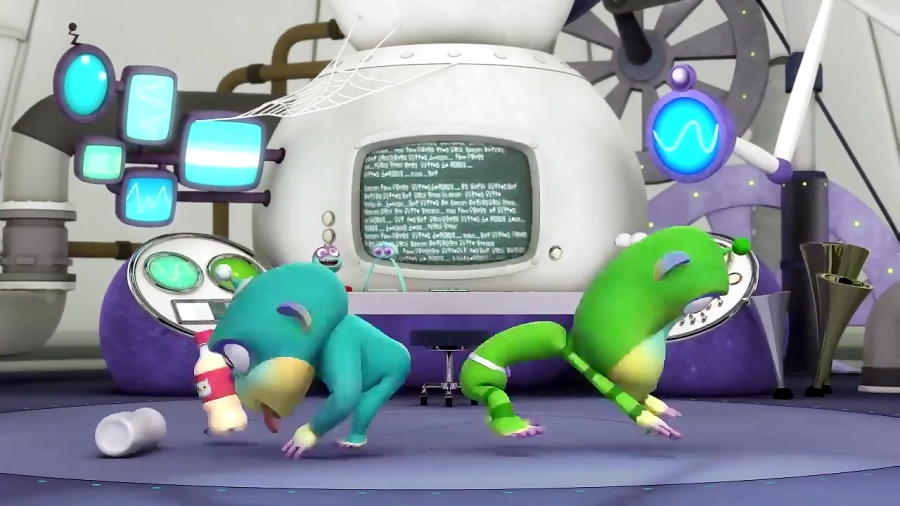 انیمیشن میمون های بیگانه Alien Monkes - قسمت 30